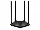 Маршрутизатор MERCUSYS AC1200 Двухдиапазонный гигабитный Wi-Fi роутер, до 300 Мбит/ с на 2, 4 ГГц + до 867 Мбит/ с на 5 ГГц, 4 фиксированные внешние антенны, 2 гигабитных порта LAN, 1 гигабитный порт WAN