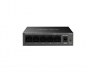 Сетевое оборудование MERCUSYS MS105GS, 5-портовый гигабитный настольный коммутатор, стальной настольный корпус, возможность размещения на стене, (MS105GS)