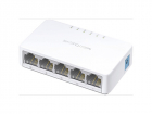 Коммутатор 5-port 10/ 100Mbps desktop switch, 5 port RJ45 10/ 100Mbps, plastic case, (MS105)