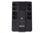 Источник бесперебойного питания ИБП МАСТЕР 1000, 1000/ 600 ВА/ Вт, LED, USB, RJ11/ RJ45, SCHUKOx8