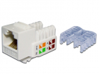 Модуль RJ45, кат.5е, белый, LANMASTER