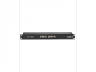 Устройство грозозащиты Gigabit Ethernet PoE на 8 каналов/ Устройство грозозащиты Gigabit Ethernet PoE на 8 каналов. Тип разъемов: RJ45(8P8C). Поддержка PoE IEEE 802.3af/ at/ bt до 90W. Скорость передачи данных: 10/ 100/ 1000 Мбит/ c. Защищаемые пины: 1, 2, 3, 6 4, 5, 7, 8. Двухступенчатая защита: Gas Tube + TVS. Максимальное длительное рабочее напряжение: DC60V. Номинальный ток разряда (8/ 20 мкс, In): 5kA. Максимальный ток разряда (8/ 20 мкс, Imax): 10kA. Монтаж в 19" стойку, крепление в компле
