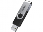 Флеш-накопитель Netac U505 USB 2.0 Flash Drive 16GB, ABS+Metal housing, (NT03U505N-016G-20BK)