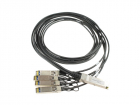 DAC кабель QSFP+ 40G для 4x10G OSNOVO OC-QSFP-4x10G-2M Объединительный DAC кабель QSFP+ 40G для 4х10G. Скорость: 40 Гбит/ c. Тип разъема: QSFP+/ SFP+. Длина кабеля 2м. Размеры коннектора (ШхВхГ): 11x9x101мм. Рабочая температура: 0…+7 (OC-QSFP-4X10G-2M)