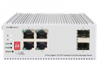 Коммутатор ORIGO Промышленный управляемый L2 коммутатор, 4x1000Base-T, 2x1000Base-X SFP, защита от статического электричества до 4 кВ, -40..75°C