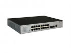 Коммутатор ORIGO Управляемый L2 коммутатор, 16x1000Base-T, 2x1000Base-X SFP, консольный порт RJ-45, комплект для установки в 19" стойку, (OS3118/ A2A)