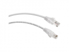 Патч-корд Cabeus PC-UTP-RJ45-CAT.5E-1M-WH U/ UTP RJ-45 вил.-вилка RJ-45 кат.5E 1м белый ПВХ (PC-UTP-RJ45-CAT.5E-1M-WH)