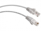Патч-корд Cabeus PC-UTP-RJ45-CAT.5E-5M-LSZH U/ UTP RJ-45 вил.-вилка RJ-45 кат.5E 5м серый LSZH (PC-UTP-RJ45-CAT.5E-5M-LSZH)