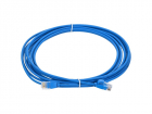 ITK Коммутационный шнур кат.5E UTP LSZH 5м slim язычок син., (PC03-C5EUL-5M-SL-WT)