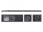 Cabeus PDU-32-16S-8C19-B-T Блок розеток для 19" шкафов, вертикальный, 16 розеток Schuko, 8 розеток IEC 320 C19, 32А, автомат защиты, алюминиевый корпус, клеммная колодка
