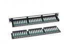 Патч-панель Cabeus PLHD-48-CAT.5E-DUAL 19" 1U 48xRJ45 кат.5E (PLHD-48-CAT.5E-DUAL)