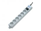 Сетевой фильтр Pilot S 6 розеток (5 евро + 1 б/ зазем.) 5 м/ Surge protector ZIS Pilot S 5m, 6 outlets (5+1), white, (PILOT S5M)