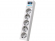 Миниатюра товара - Сетевой фильтр/ Surge protector Pilot SG5 5 outlets (GP), 10A / 2.2kVt, automatic circuit-breaker, 10 m, (PILOT SG5 10M)