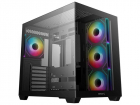 Корпус Deepcool CG530 4F черный ATX 2x120mm 2x140mm 2xUSB2.0 1xUSB3.0 audio bott PSU [R-CG530-BKADA4-G-1], (R-CG530-BKADA4-G-1)