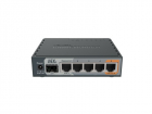 Маршрутизатор MikroTik hEX S with Dual Core 880MHz MHz CPU, 256MB RAM, 5 Gigabit LAN ports, SFP, USB, PoE-out on port #5, RouterOS L4, plastic case, PSU (RB760IGS)