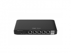 Маршрутизатор Ruijie Reyee 5-Port Gigabit Cloud Managed router, 5 Gigabit Ethernet connection Ports, support up to 2 WANs, 100 concurrent users, 600Mbps.