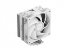 Кулер для процессора/ CPU Cooler PCCooler RT400 WH (235W, 4-pin PWM, 148mm, Al/ Cu, 4x6mm, 1x120mm, 73.32CFM, 34.9dBA, 2200RPM, S: 115X/ 1200/ 1700/ 1851 , AMD AM4/ AM5, white) (RT400 WH)