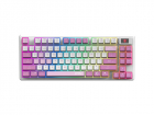 Клавиатура беспроводная Keyboard MSI FORGE GK600 TKL, Wireless, Mechanical Linear Switches, RGB LED, 4000mA/ h, Violet