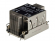 Миниатюра товара - Радиатор процессора Supermicro Heatsink 2U SNK-P0078PC Passive CPU HS w/ Side Air CH for X12 Whitley/ Cedar Island