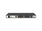 Коммутатор SNR Управляемый коммутатор уровня 2+, 20 портов 100/ 1000Base-X SFP, 4 порта Combo 10/ 100/ 1000Base-T|100/ 1000Base-X SFP, 4 порта 1/ 10G SFP+, встроенный БП ~220V AC, разъем для АКБ 12V с возможностью за, (SNR-S5210G-24FX-UPS)