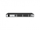 коммутатор SNR Управляемый коммутатор уровня 2+, 20 портов 100/1000Base-X SFP, 4 порта Combo 10/100/1000Base-T|100/1000Base-X SFP, 4 порта 1/10G SFP+, встроенный БП ~220V AC (SNR-S5210G-24FX)