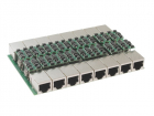 Дополнительный модуль для устройства грозозащиты OSNOVO SP-IP8/ 1000PR-M Дополнительный модуль для 1U устройства грозозащиты для локальной вычислительной сети на 8 портов (скорость до 1000 Мб/ с) с защитой линий PoE (af/ at/ bt, методы A + B, контакты (SP-IP8/ 1000PR-M)