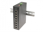 Промышленный PoE коммутатор OSNOVO SW-80800-IR Промышленный PoE коммутатор Gigabit Ethernet на 8 портов. Порты: 1 x GE (10/ 100/ 1000Base-T) с PoE BT (до 90W), 7 x GE (10/ 100/ 1000Base-T) с PoE (до 30W). Встроенная грозозащита. Соо (SW-80800-IR)