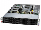 Сервер Supermicro SuperServer 2U 621C-TN12R/ 2x6526Y/ 4x64Gb/ 1x480Gb SATA/ 2x10Gb SFP+/ 12LFF+2SFF rear/ SFT-DCMS-SINGLE/ 4th config