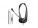 Наушники Raskat Standart 2J (30мм, 60Ом, 105±3дБ, 20-20000Гц, микрофон, 2х3, 5мм Jack, 2, 2м), (STANDART 2J)