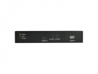 Комплект (передатчик+приемник) OSNOVO TA-HiKM+RA-HiKM Комплект для передачи HDMI, USB и ИК управления по кабелю витой пары (CAT5e/ 6) до 150м. Разрешение до 4K2K(3840x2160, 60Гц). Поддержка HDMI 2.0. Порты USB предназначены только дл (TA-HIKM+RA-HIKM)
