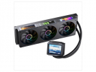 Система жидкостного охлаждения/ Water Cooling System JONSBO TF3-360SCB Black (320W, 360mm, LED, Black, ARGB/ Fans: 3x120mm, 62.4CFM, 37.3dBA, 2400RPM/ Pump height 63mm, 30dBA, 2500RPM, Rad thickness 27mm/ S: 1851, 1700, 1200, 115X, 2011, 1366, AM5, AM4) (TF3-360SCB)