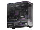 Корпус без блока питания/ Case Thermalright M10 Vision FAN4-M, Mini-Tower, TG, LCD, 4x120mm ARGB, 2xUSB-A 3.0, 1xUSB Type-C, mATX, mITX Black (TL-M10 VISION BLACK FAN4-M)