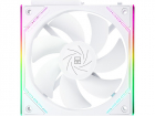 Кулер для корпуса/ Case Cooler Thermalright TL-M12QRW Reverse (120x120x25mm, 4-pin PWM, ARGB, 47.6CFM, 23.2dBA, 1500RPM, White), (TL-M12QRW)
