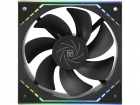 Кулер для корпуса/ Case Cooler Thermalright TL-M12R Reverse (120x120x25mm, 4-pin PWM, ARGB, 42.6CFM, 23.2dBA, 1500RPM, Black), (TL-M12R)