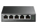 Миниатюра товара - Коммутатор TP-Link TL-SG1005LP, 5-портовый гигабитный неуправляемый коммутатор с 4 портами PoE+, металлический корпус, настольная установка, бюджет PoE — 40 Вт.