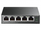 Сетевое оборудование TP-Link TL-SG105MPE, Коммутатор Easy Smart с 5 гигабитными портами (4 порта PoE+), 802.3af/ at, бюджет PoE — 120 Вт, стальной корпус, (TL-SG105MPE)