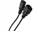 Кабель монитор - компьютер (UPS -> устройство) 220V {IEC-320-C13/C14} <TP020-1.8-BK> 1, 8м (TP020-1.8-BK)