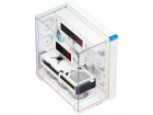 Корпус без блока питания/ Case Thermalright A70 Vision, Midi-Tower, TG, LCD, ARGB, no fans, 2xUSB-A 3.0, 1xUSB Type-C, ATX, mATX, mITX White (TR-A70 VISION WHITE)
