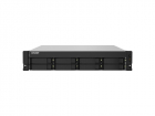 Сетевое хранилище без дисков SMB QNAP TS-832PXU-4G 8-Bay AL324 quad-core 1.7 GHz 2U rackmount NAS, 4GB DDR4 UDIMM RAM (max 1x16GB), SATA 6Gb/ s, 2x 10GbE SFP+ LAN, 2x2.5 GbE LAN, 1x PCIe Gen2 x2 slot. W/ o RAIL-B02, (TS-832PXU-4G)