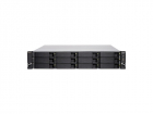 Сетевое хранилище без дисков/ ENTERPRISE QNAP TS-h1886XU-RP-R2-D1622-32G QuTS hero NAS 12-bay 3.5 "/ 2.5", 6-bay 2.5 ", 2 x 10 GbE SFP + rackmount, 2 power supplies. Intel Xeon D-1622 2.6 GHz (3, 2 GHz), 32 GB DDR4 ECC. W/ o RAIL-B02, (TS-H1886XU-RP-R2-D1622-32G)