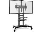 ONKRON мобильная стойка для ТВ 50"-86", макс 90.9кг, чёрная TS1881, (TS1881-B)
