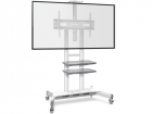 ONKRON мобильная стойка для ТВ 50"-86", макс 105.9кг, белая TS1881, (TS1881-W)