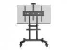 ONKRON мобильная стойка для ТВ 50"-90", макс 100кг, наклонная, чёрная TS1891, (TS1891-B)