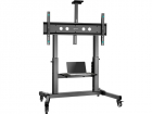 ONKRON мобильная стойка для ТВ 50"-100", макс 120кг, наклонная, чёрная TS1991, (TS1991-B)