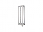 Стойка двухрамная 42U, 600x1000, серая (TWT-RACK2-42U-6X10)