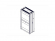 Миниатюра товара - Монтажный шкаф Systeme Electric, серия Uniprom, 48U-600/ 1200, боковые панели 4шт, черный, (UR3307)