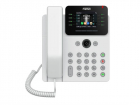 SIP-Телефон Fanvil V62G, 12 SIP-акк., 2, 8", 320x240 Цвет. экран, POE, БП в комп., 2x1 Gbps, Белый (V62G WHITE)