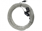 Кабель-адаптер/ Кабель-адаптер USB2.0-repeater, удлинительный активный <Am-->Af> 20м VCOM <VUS7049-20M>, (VUS7049-20M)