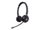 Гарнитура YEALINK WH62 Dual Portable UC Дуо, Беспроводная, HD звук, 120м DECT, Шумоподав, USB-адаптер, (WH62 DUAL PORTABLE UC)