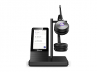 YEALINK WH66 Dual Teams Дуо, Беспроводная, HD звук, 160м DECT, Шумоподав, Дисплей 4'', USB-хаб, Bluetooth, шт